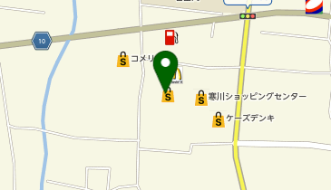 ザ・ビッグ寒川店の地図画像