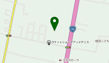 ダイソー高松空港通店の地図画像