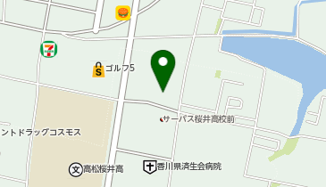 Seria高松レインボー店の地図画像