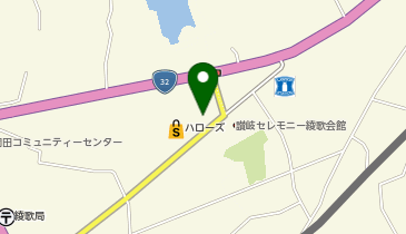 ダイソーハローズ綾歌モール店の地図画像