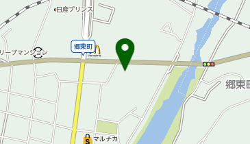 auショップ香西の地図画像