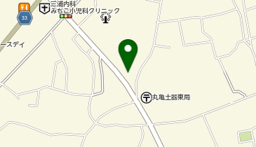 auショップ丸亀土器の地図画像
