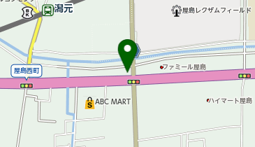 auショップ屋島の地図画像