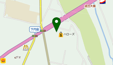 au Styleハローズ円座の地図画像