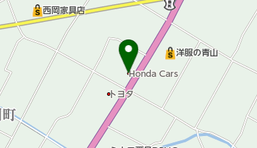 Honda Cars観音寺吉岡店の地図画像