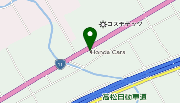 Honda Cars香川中央善通寺西店の地図画像
