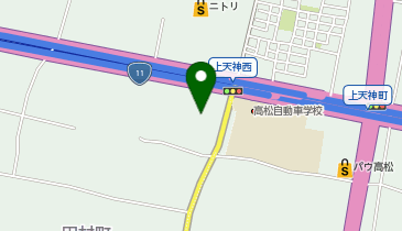 ルノー高松の地図画像