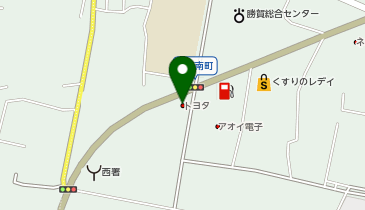 香川トヨタ自動車香西店の地図画像