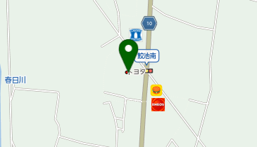 香川トヨタ自動車高松春日店の地図画像