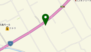 スバル中四国カースポット丸亀の地図画像