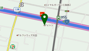 香川ダイハツモータース高松太田店の地図画像