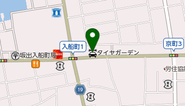 タイヤガーデン坂出の地図画像