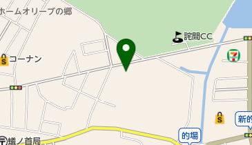 マナベモータースの地図画像