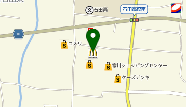 マクドナルドザ・ビッグ寒川店の地図画像