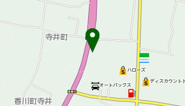 吉野家193号線高松仏生山店の地図画像