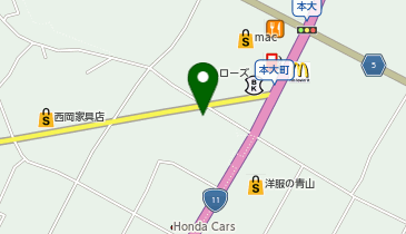 焼肉五苑観音寺店の地図画像