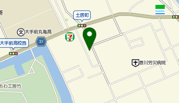 こいこいうどんの地図画像
