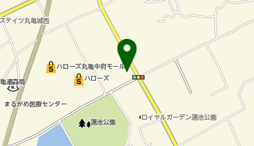 一鶴中府店の地図画像