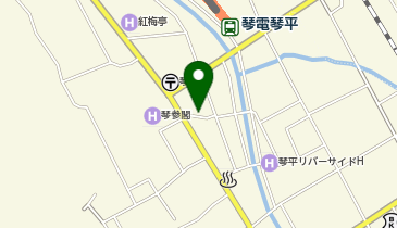 リーフホテル琴平の地図画像