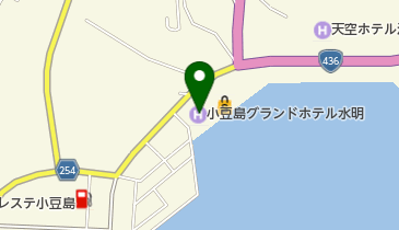 小豆島グランドホテル水明の地図画像