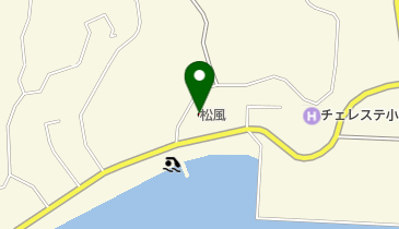 小豆島シーサイドホテル松風の地図画像