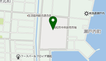 市場水族館の地図画像