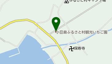 小豆島ふるさと村観光いちご園の地図画像