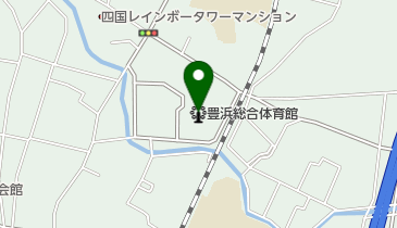 観音寺市豊浜総合体育館の地図画像