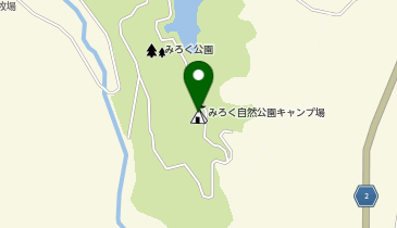 みろく自然公園キャンプ場の地図画像