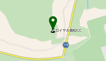 ロイヤル高松カントリークラブの地図画像