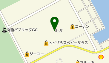 GiGO丸亀の地図画像