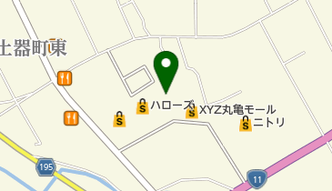 アミパラ丸亀店の地図画像