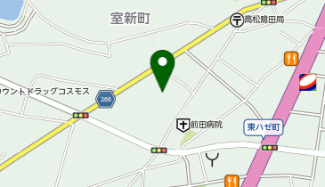ふぇすたらんど栗林南店の地図画像