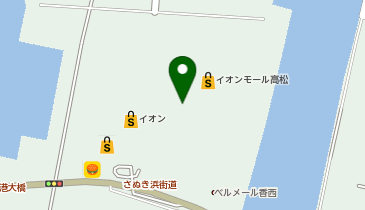 GiGOイオンモール高松の地図画像
