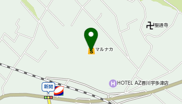 ふぇすたらんど宇多津店の地図画像