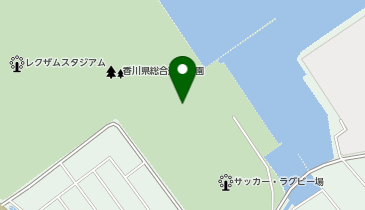 香川県総合運動公園第二サッカー・ラグビー場の地図画像