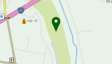 香東川公園成合運動広場サッカー広場の地図画像