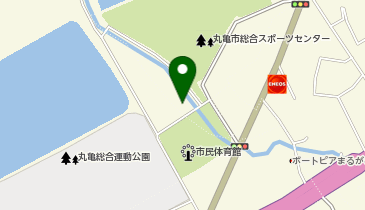 東洋炭素アーバンスポーツパーク丸亀の地図画像