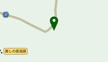 美しの原高原の地図画像