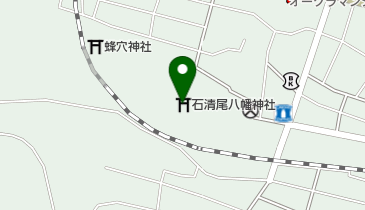 石清尾八幡宮の地図画像