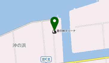 番の州マリーナの地図画像