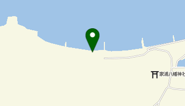 宮の浜海水浴場の地図画像