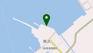 多度津港の地図画像