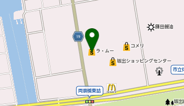 ラ・ムー坂出店の地図画像