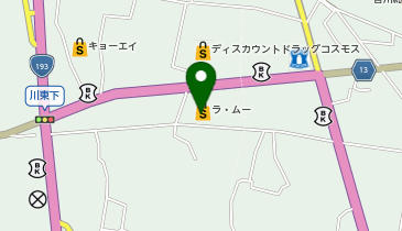 ラ・ムー高松南店の地図画像