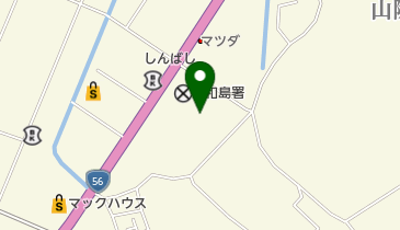 宇和島警察署の地図画像