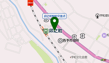 西予市ふるさとハローワークの地図画像