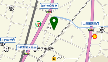 伊予市文化交流センターの地図画像