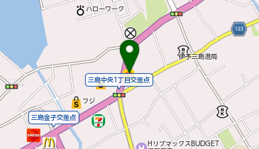 ほっかほっか亭三島国道店の地図画像