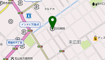 慈風会白石病院の地図画像